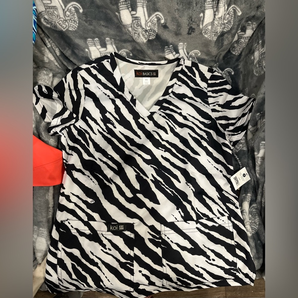 Scrub Tops & Bottoms; All Brand New. Petite small pants & x small tops